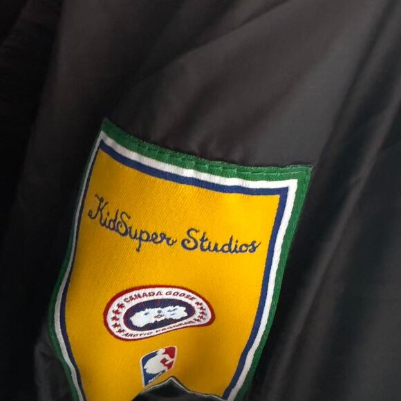 Canada Goose x KidSuper X NBA Crofton Puffer 'Multicolor' - Picture 6 of 9